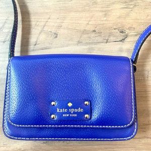 Royal blue Kate space crossbody